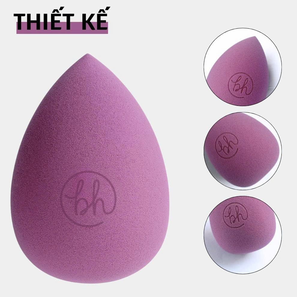 Mút BH Cosmetics Giọt Nước Miracle Complexion BHM005 Size L - Tán Nền/Má Hồng Kem/Che Khuyết Điểm